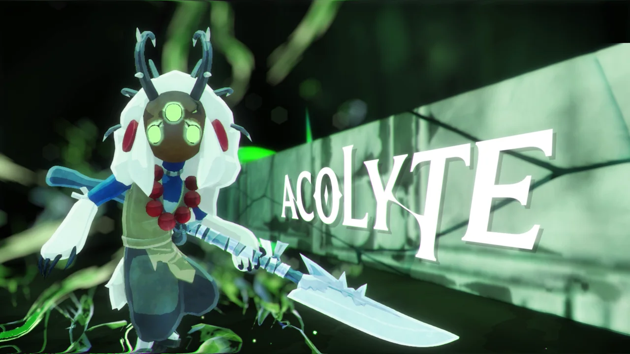 Acolyte in official promotional artwork