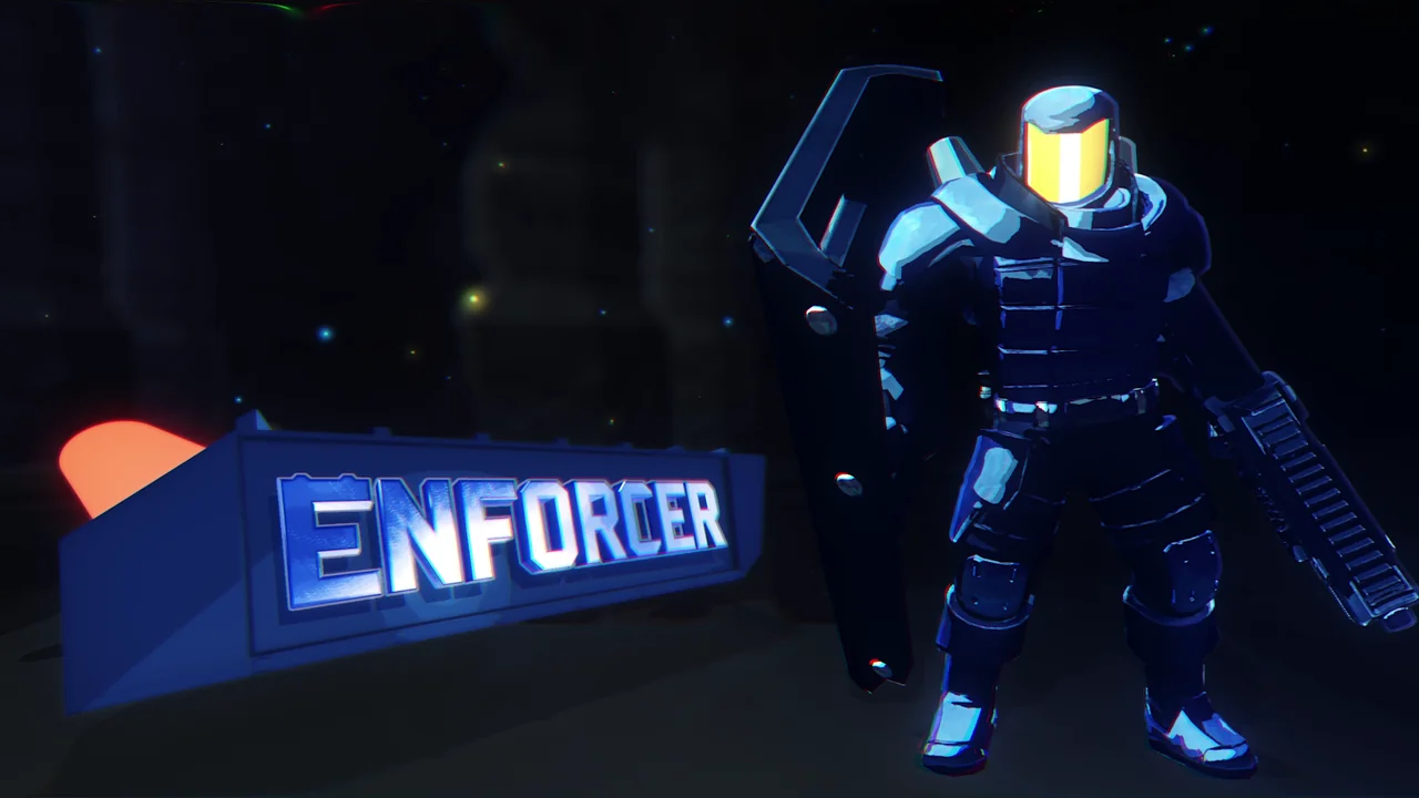 Enforcer in official promotional artwork