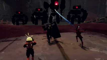 Facing incoming projectiles in official preview footage